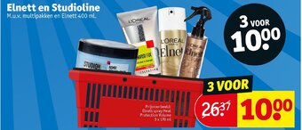 Kruidvat Elnett en studioline aanbieding