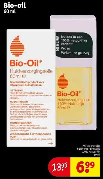 Kruidvat Bio-oil 60ml aanbieding