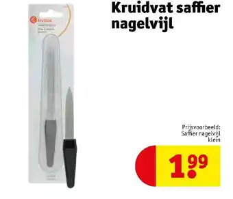 Kruidvat Kruidvat saffier nagelvijl aanbieding