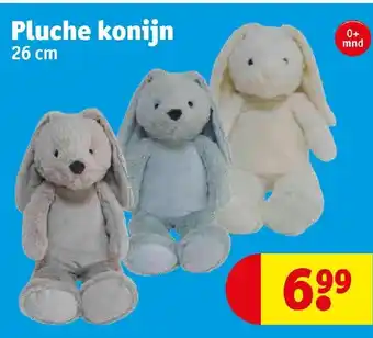 Kruidvat Pluche konijn 26cm aanbieding