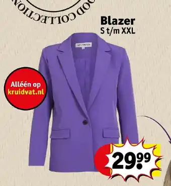 Kruidvat Blazer aanbieding