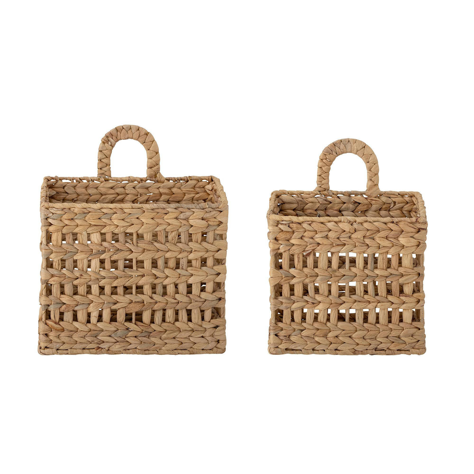 Bloomingville opbergmand paulette (set van 2) aanbieding bij Wehkamp