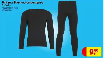 Kruidvat Unisex thermo ondergoed aanbieding