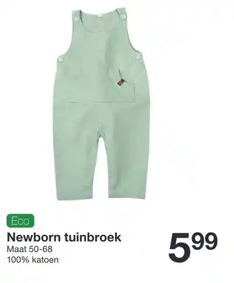 Zeeman Newborn tuinbroek aanbieding