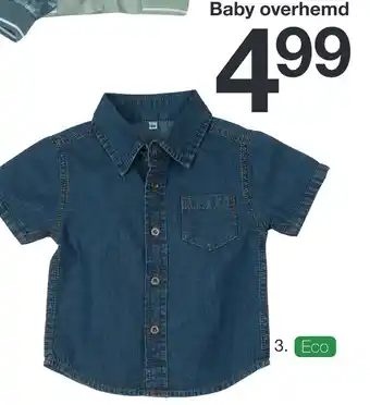 Zeeman Baby overhemd aanbieding