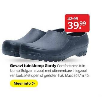 Boerenbond Gevavi Tuinklomp Gardy aanbieding