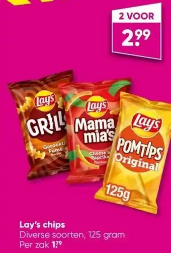 Big Bazar Lay's chips aanbieding