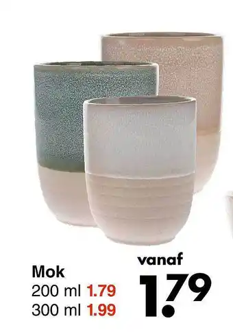 Wibra Mok aanbieding