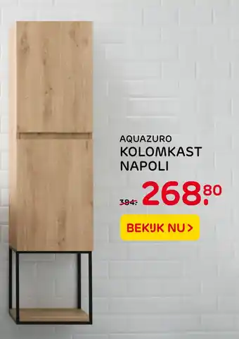 Praxis Aquazuro Kolomkast Napoli aanbieding