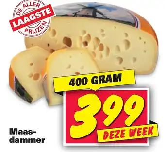 Nettorama Maasdammer 400 gram aanbieding