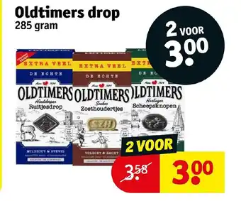 Kruidvat Oldtimers drop 285 gram aanbieding