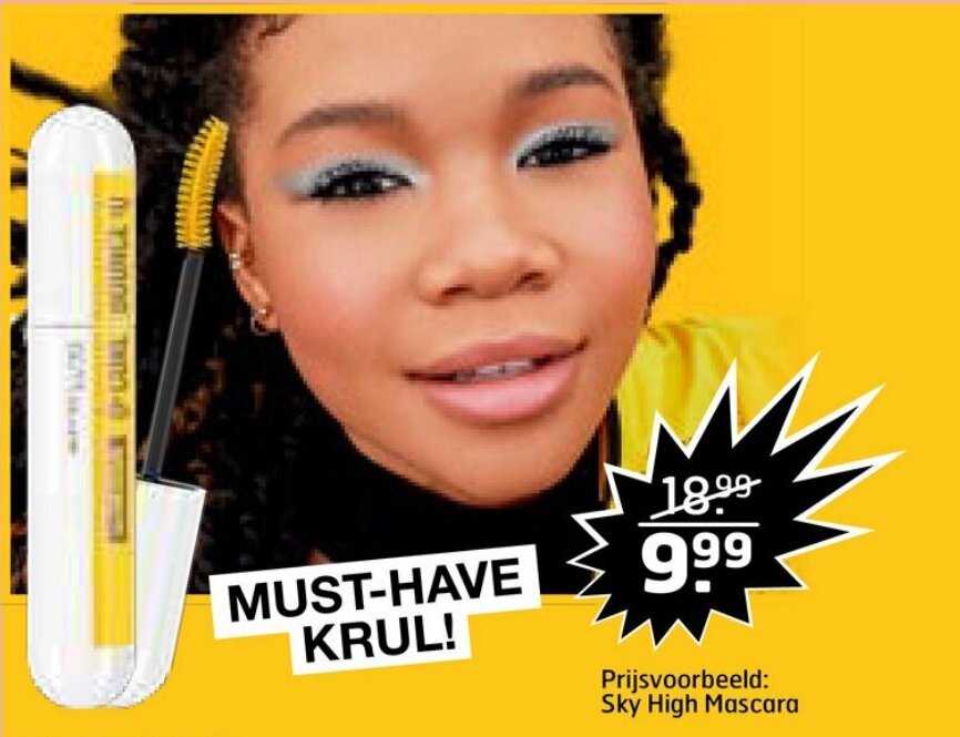 Sky High Mascara aanbieding bij Trekpleister