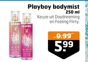 Trekpleister Playboy bodymist 250 ml aanbieding