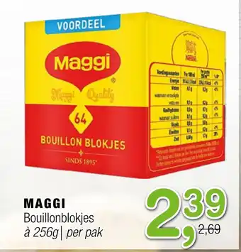 Amazing Oriëntal Maggi Bouillonblokjes 256g/per pack aanbieding