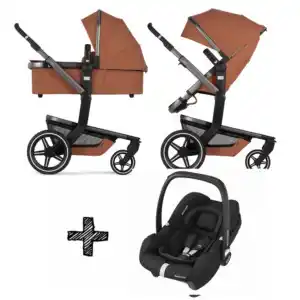 Van Asten BabySuperstore Kinderwagen joolz day+ canyon terracotta incl. autostoel maxi-cosi cabriofix aanbieding