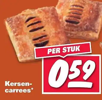 Nettorama Kersencarrees* aanbieding