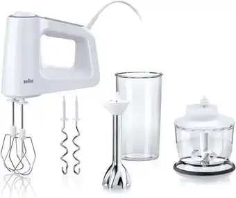 Bol.com Braun handmixer multimix 3 hm3137wh aanbieding