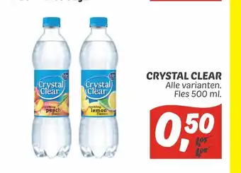 Dekamarkt Crystal Clear 500 ml aanbieding