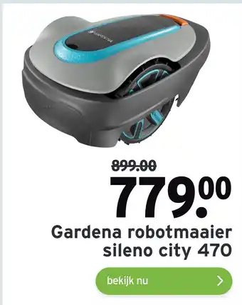 GAMMA Gardena robotmaaier aanbieding