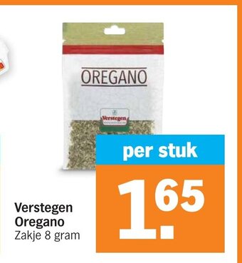 Albert Heijn Verstegen Oregano 8 gram aanbieding