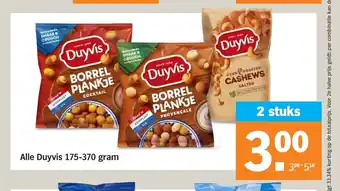 Albert Heijn Alle Duyvis 175-370 gram 2 stuks aanbieding