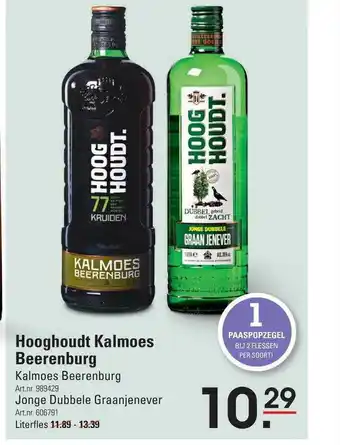 Sligro Hooghoudt kalmoes beerenburg aanbieding