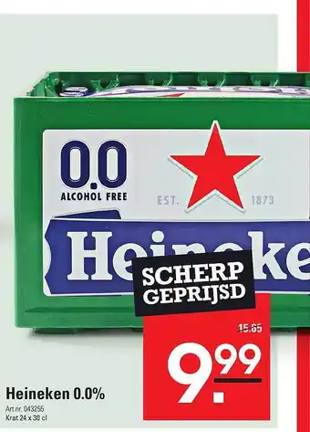 De Kweker Heineken 0.0% aanbieding