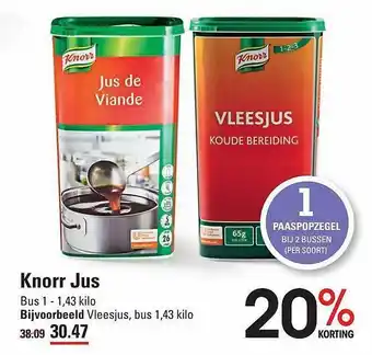 De Kweker Knorr jus aanbieding