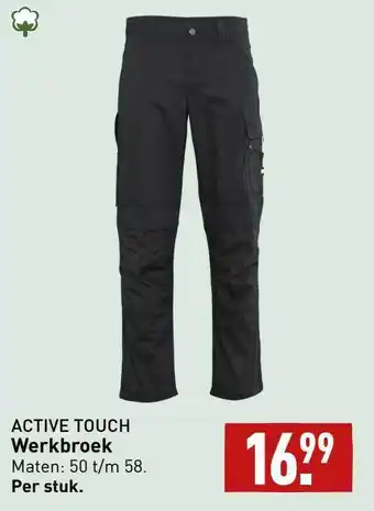 ALDI Active touch werkbroek aanbieding