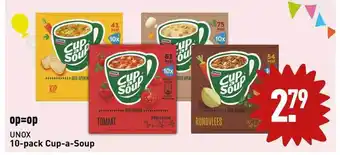 ALDI Unox 10-pack cup-a-soup aanbieding