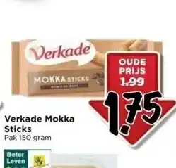 Vomar Voordeelmarkt Verkade mokka sticks aanbieding