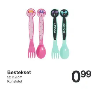 Zeeman Bestekset 22x9cm aanbieding