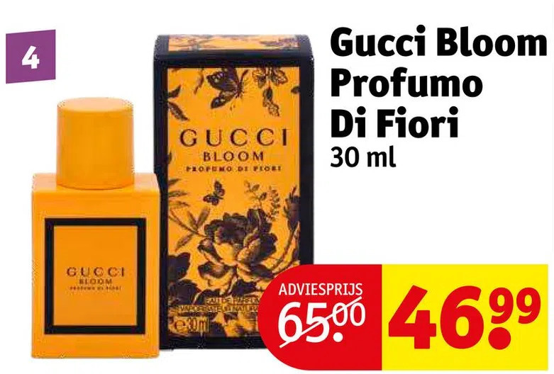 Gucci bloom profumo di fiori 30 ml aanbieding bij Kruidvat