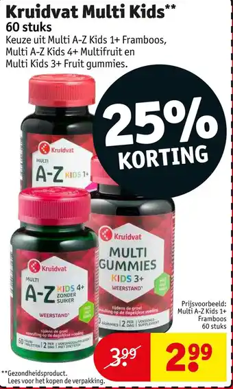 Kruidvat Kruidvat multi kids** aanbieding