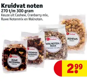 Kruidvat Kruidvat noten aanbieding