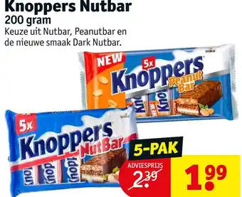 Kruidvat Knoppers nutbar aanbieding