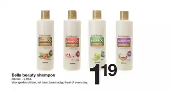 Zeeman Bella beauty shampoo aanbieding