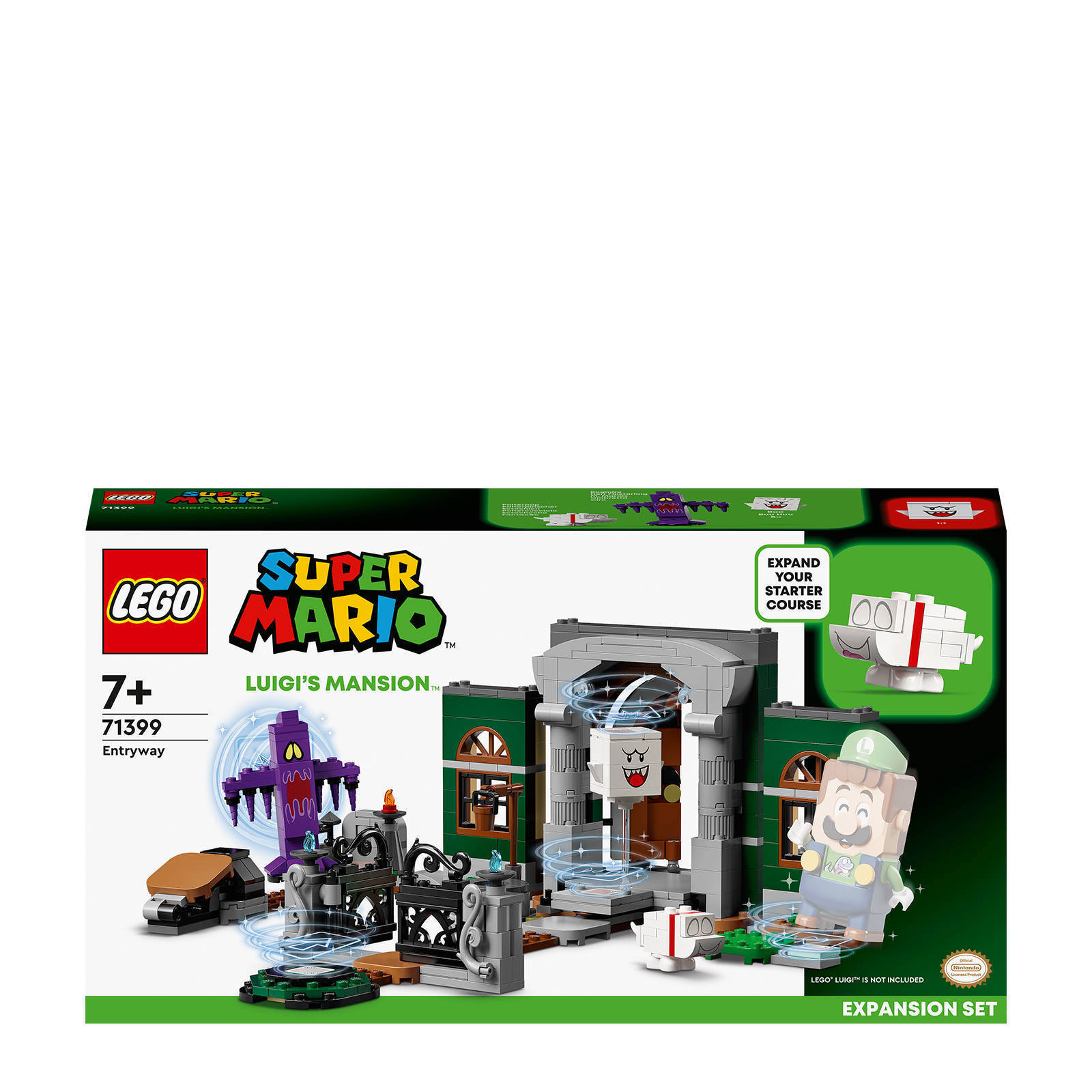 Lego super mario luigi's mansion-hal 71399 aanbieding bij Wehkamp