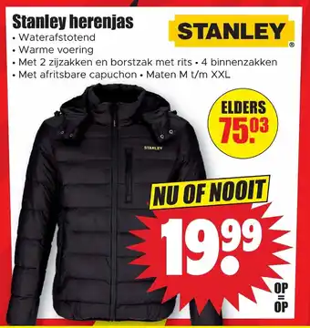 Dirk Stanley herenjas M t/m XXL aanbieding