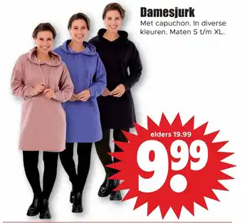 Dirk Damesjurk S t/m XL aanbieding