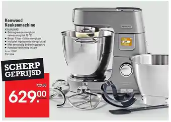 De Kweker Kenwood keukenmachine kwl90.004si aanbieding