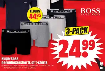 Dirk Hugo boss herenboxershorts of t-shirts aanbieding