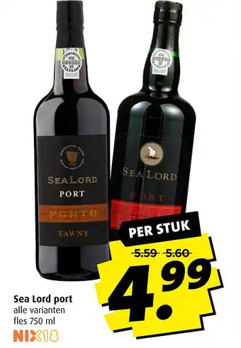 Boni Sea Lord port 750 ml aanbieding