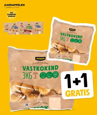 Jumbo Aardappelen 1+1 gratis.l aanbieding