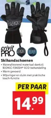 Lidl Skihandschoenen aanbieding