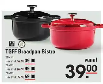 De Kweker Tgff braadpan bistro aanbieding