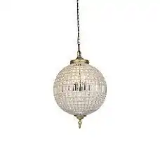 Lampenlicht.nl Art deco hanglamp kristal 50cm goud - kasbah aanbieding