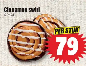 Dirk Cinnamon swirl aanbieding