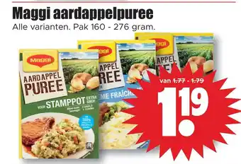 Dirk Maggi aardappelpuree aanbieding