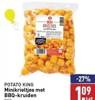 ALDI Potato king minikrieltjes met bbq-kruiden aanbieding